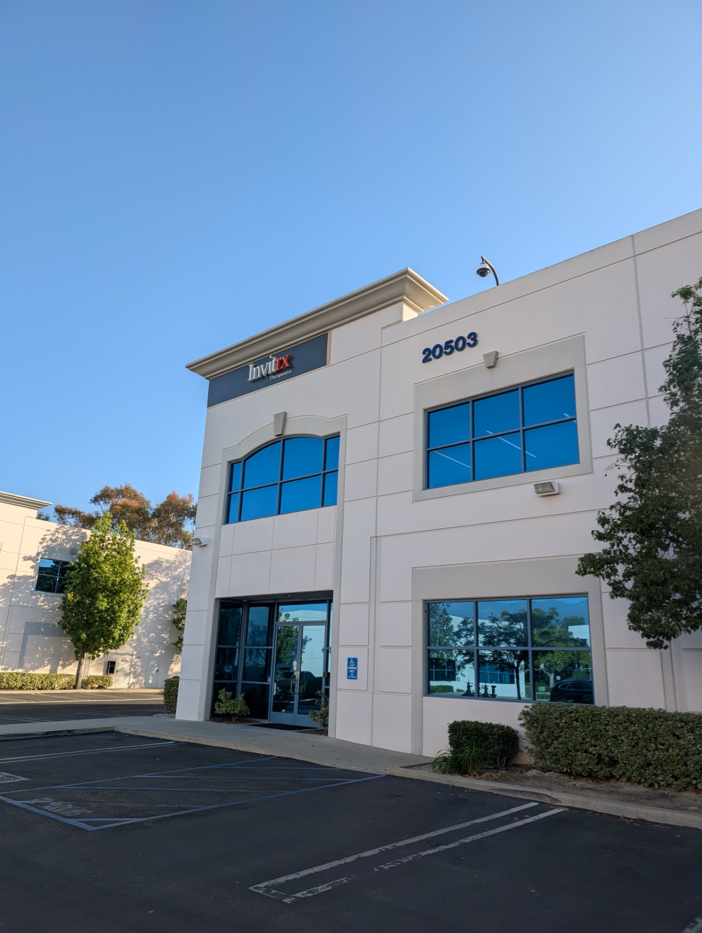Invitrx Therapeutics facility in Southern California — a research and manufacturing partner in the group's regenerative science network.