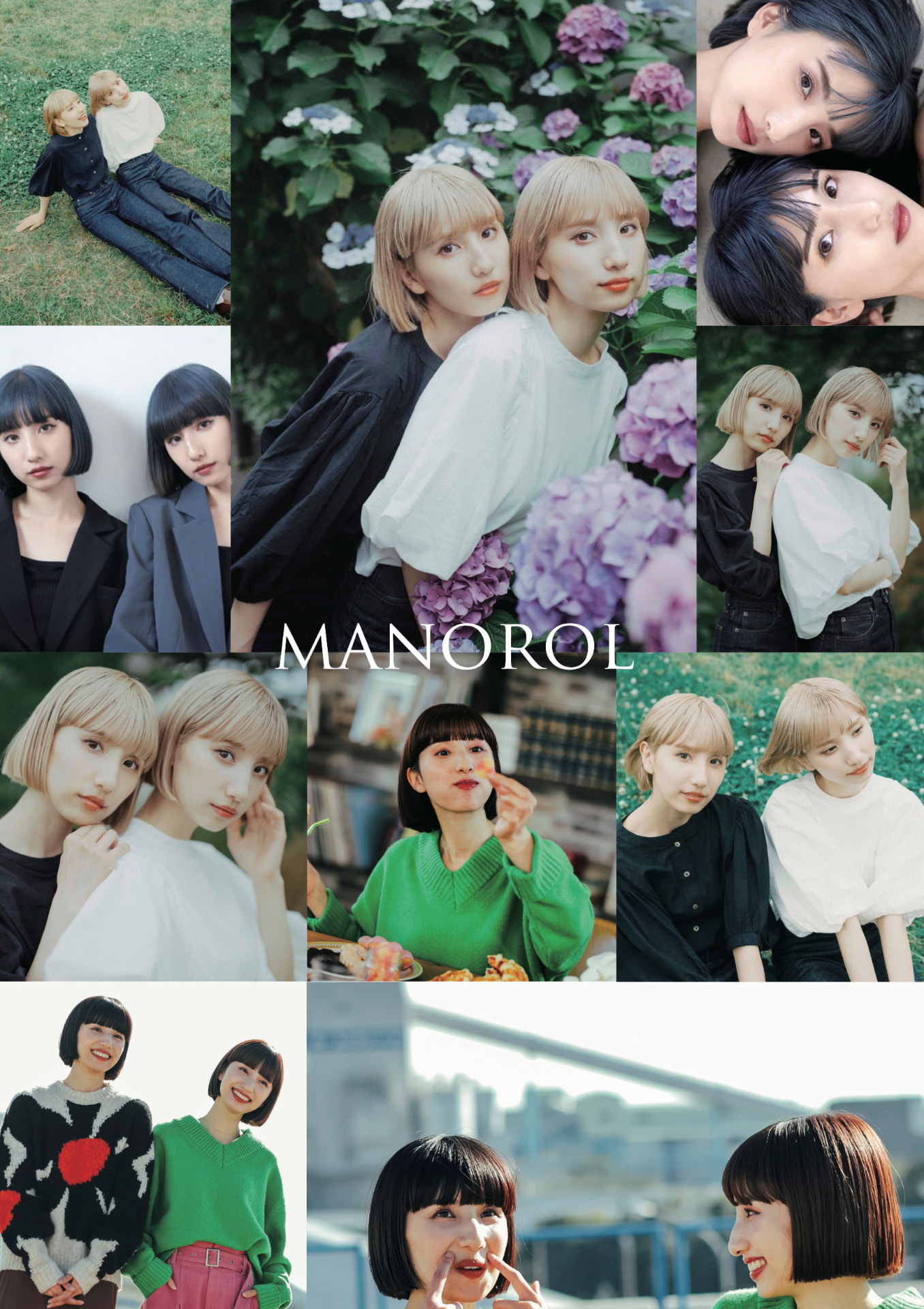 MANOROL brand campaign visuals.