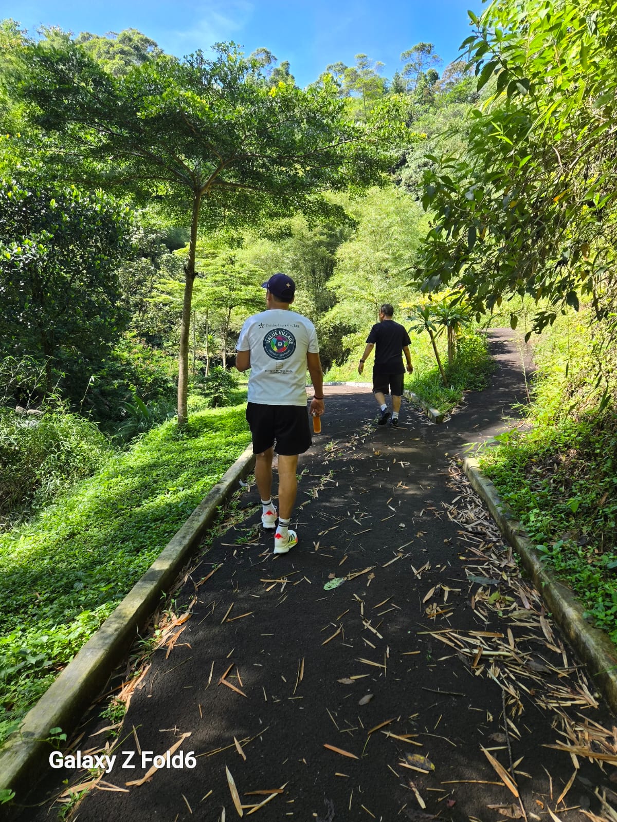 Walking the grounds of the VALUE VILLAGE project — health, nature and community as the foundation of the group's wellbeing work.